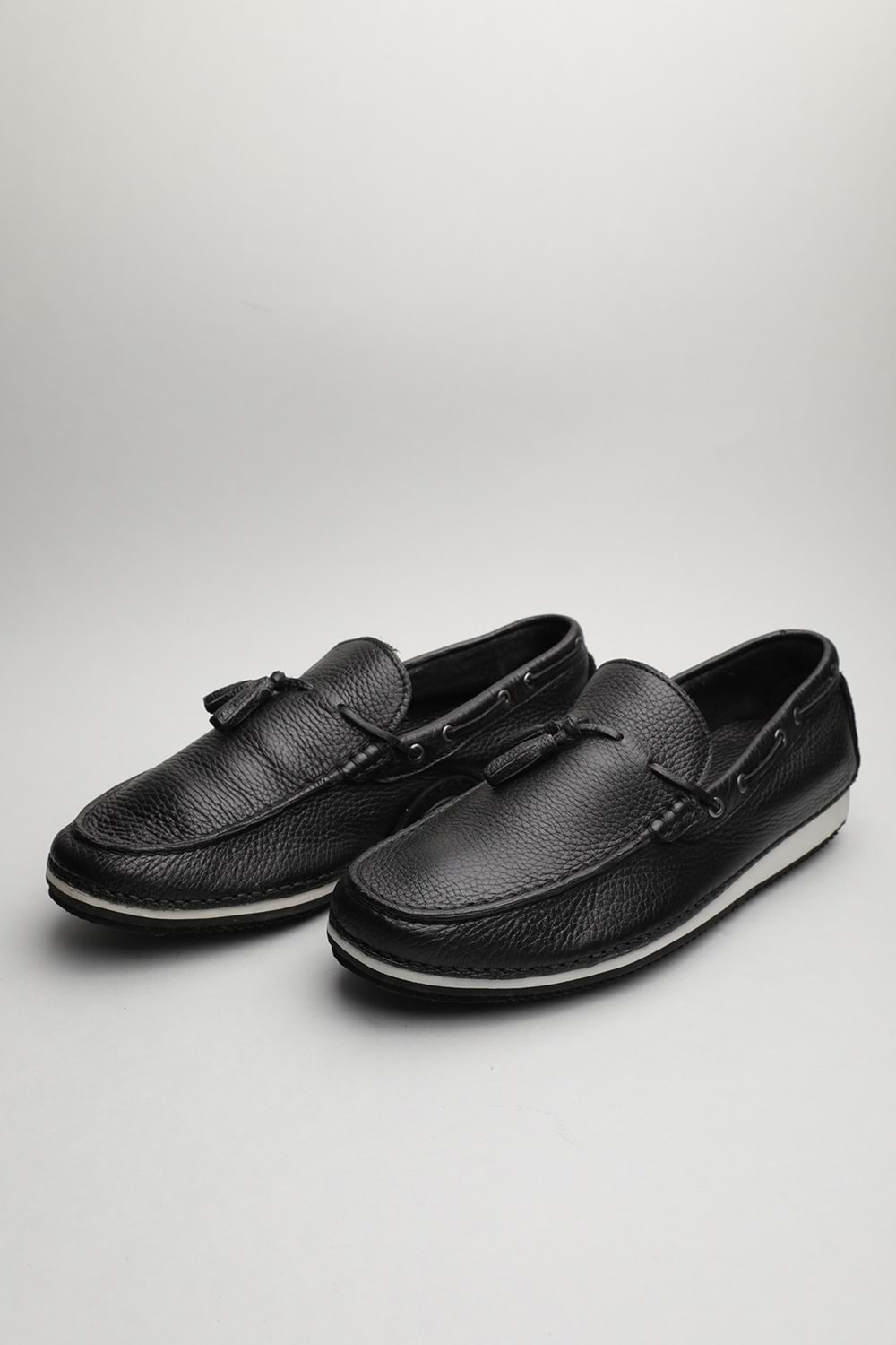 Gondol Erkek Hakiki Deri Klasik Loafer Siyah 43 ttx.60174