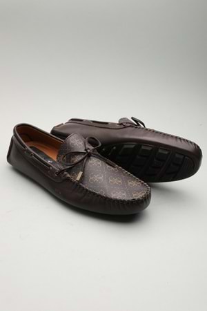 Gondol Erkek Hakiki Deri Klasik Loafer Kahverengi 39 ttx.650