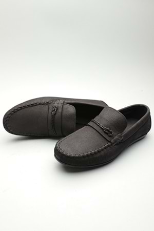 Gondol Erkek Hakiki Deri Klasik Loafer Siyah 40 ttx.601107