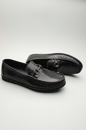Gondol Erkek Hakiki Deri Klasik Loafer Lacivert 41 ttx.601111