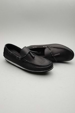Gondol Erkek Hakiki Deri Klasik Loafer Siyah 40 ttx.601165