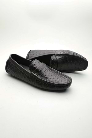Gondol Erkek Hakiki Deri Klasik Loafer Siyah 42 ttx.601181