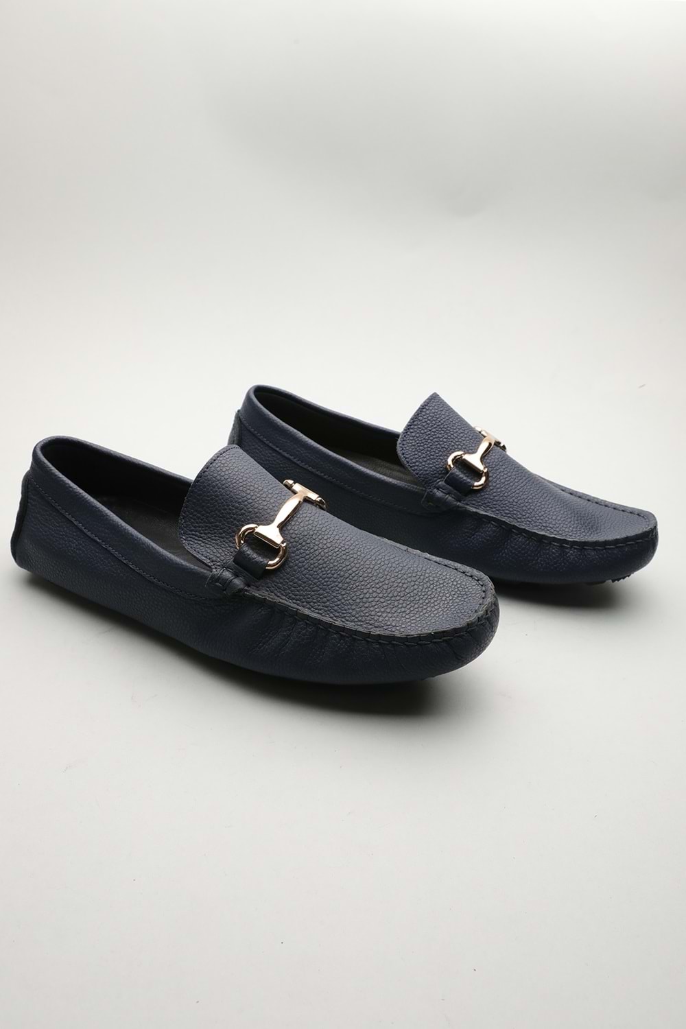 Gondol Erkek Hakiki Deri Klasik Loafer Lacivert 42 ttx.601196