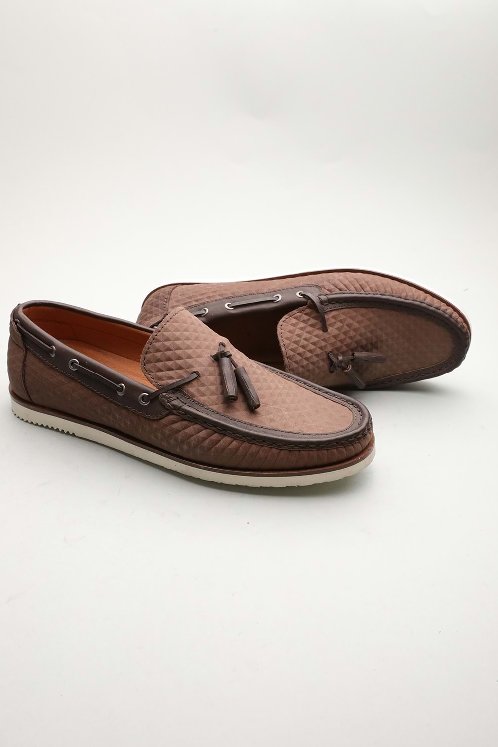 Gondol Erkek Hakiki Deri Klasik Loafer Kahverengi 42 ttx.601205