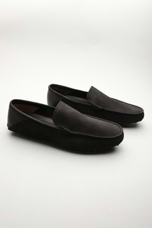 Gondol Erkek Hakiki Deri Klasik Loafer Siyah 42 ttx.601208