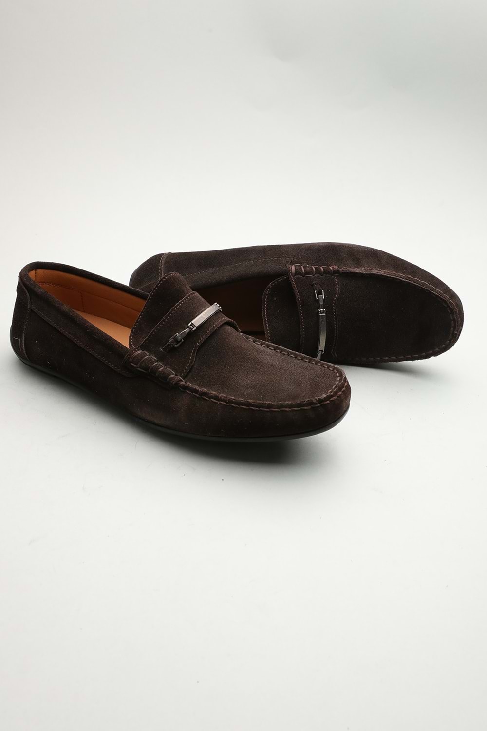 Gondol Erkek Hakiki Deri Klasik Loafer Kahverengi 41 ttx.601213