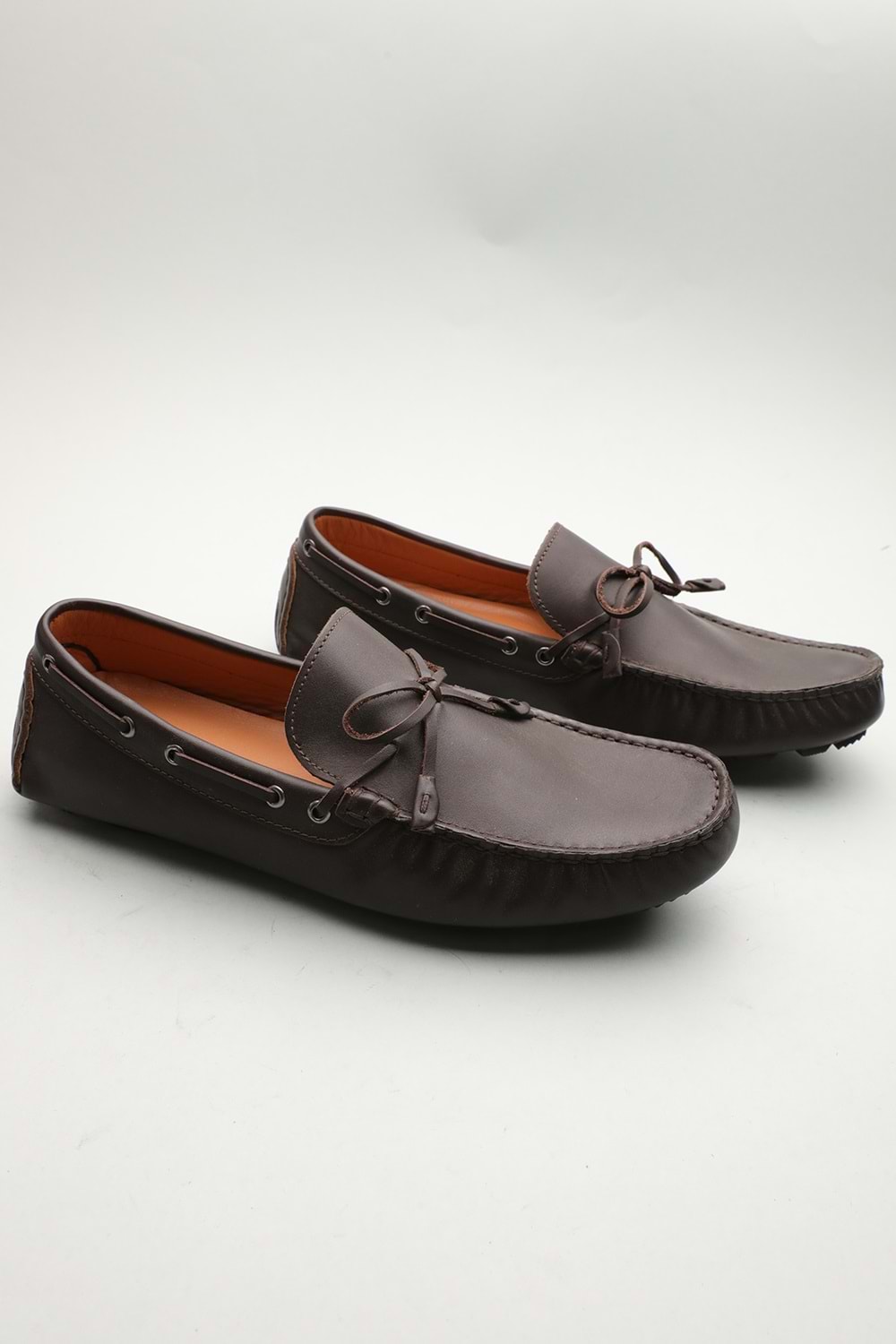Gondol Erkek Hakiki Deri Klasik Loafer Kahverengi 42 ttx.601219