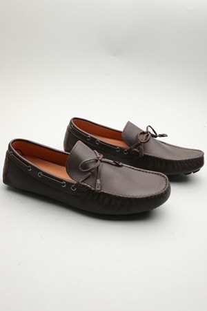 Gondol Erkek Hakiki Deri Klasik Loafer Kahverengi 42 ttx.601219
