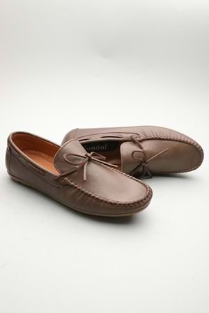 Gondol Erkek Hakiki Deri Klasik Loafer Kahverengi 41 ttx.601220