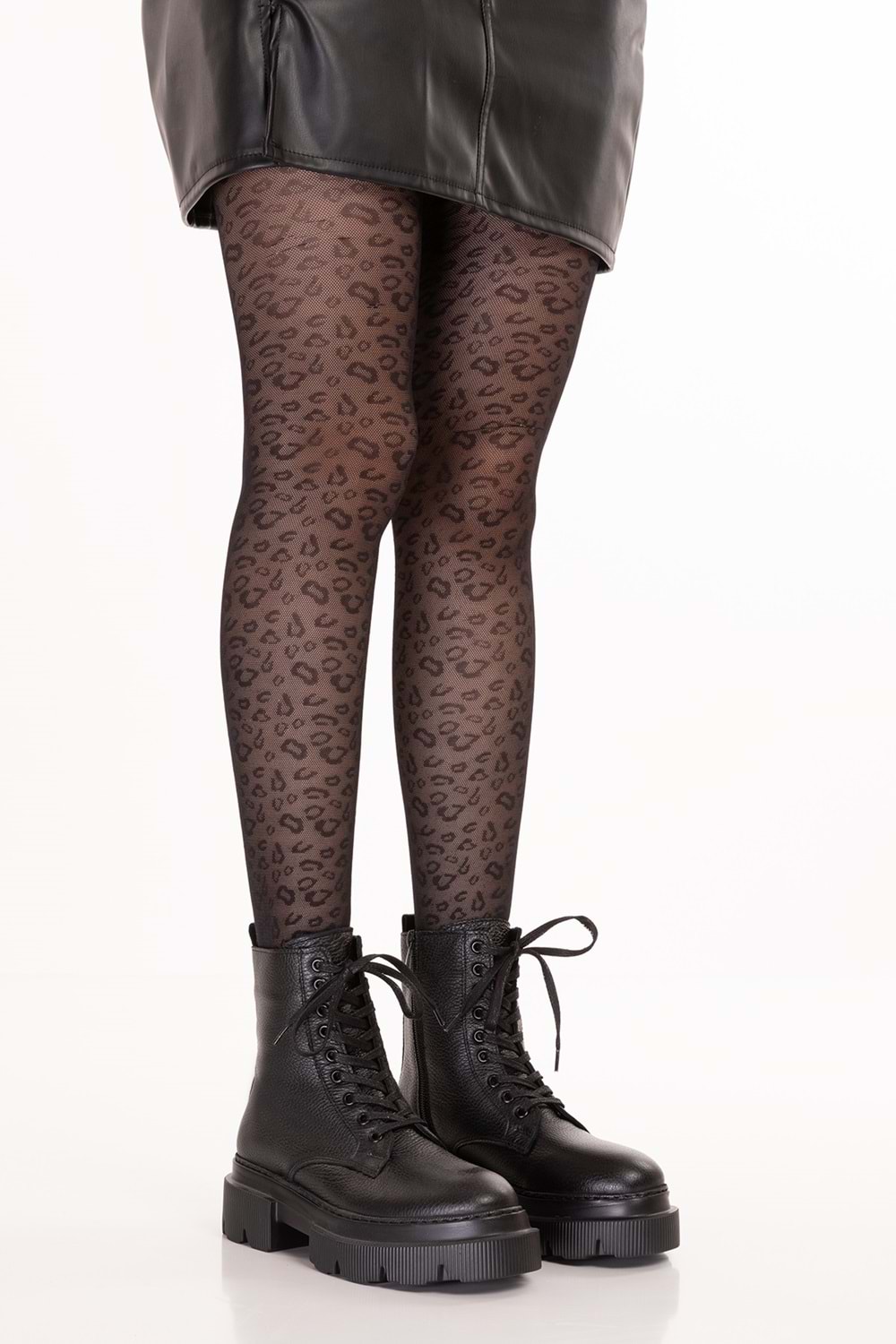 Gondol Kadın Hakiki Deri Günlük Postal Bot Wawerly - Siyah - 39