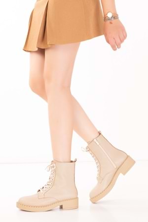 Gondol Kadın Hakiki Deri Günlük Postal Wargas - Vizon - 36