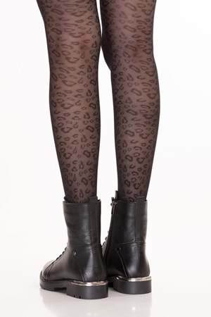 Gondol Hakiki Deri Metal Topuk Detaylı Bot Domenica - Siyah - 36