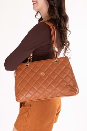 Gondol Kadın Günlük Şık Çanta ald.31101 - Taba - TEK EBAT